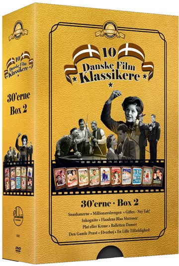 30'erne - Boks 2  - 10 Danske Filmklassikere